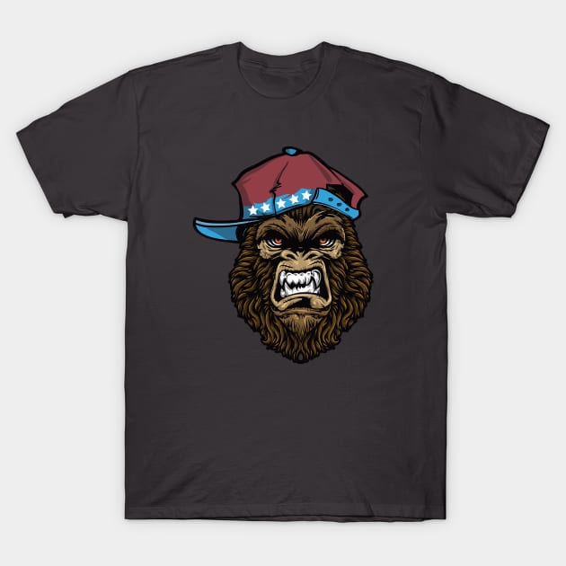 Angry Gorilla T-Shirt by Unknownvirtuoso